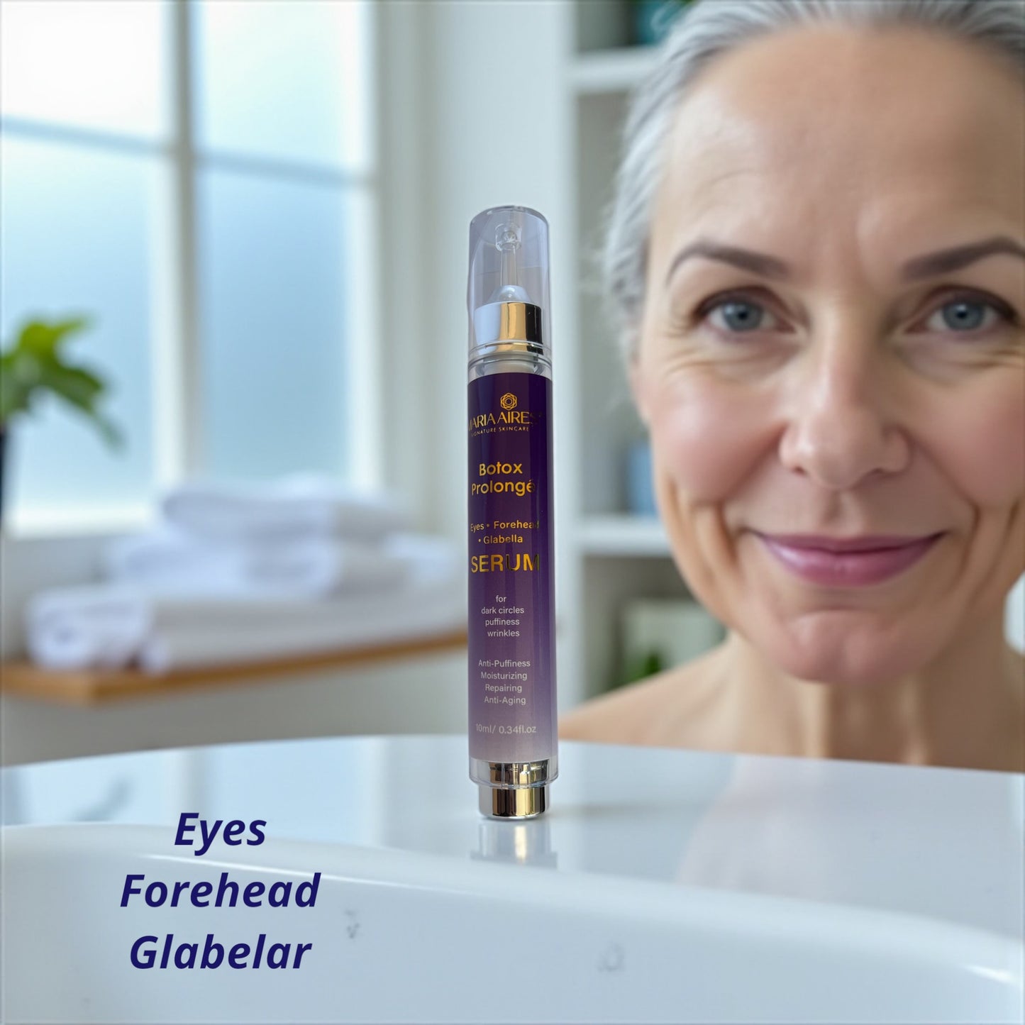 Botox Prolongé – Anti-Aging Serum for Eyes, Forehead & Glabella | Maria Aires Signature Skincare