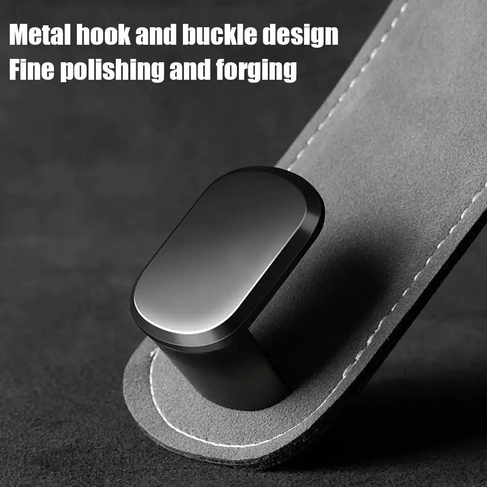 Universal Car Seat Hook Stowing Tidying Phone Holder Suede Hanging Hooks Car Interior Accessories for Tesla Kia BMW Audi2023