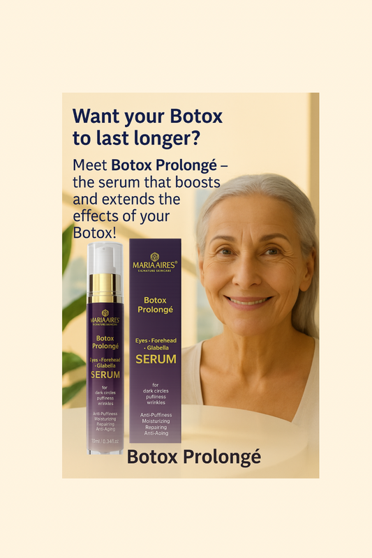 Botox Prolongé – Anti-Aging Serum for Eyes, Forehead & Glabella | Maria Aires Signature Skincare