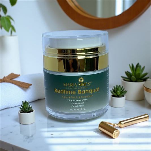 Bedtime Banquet – Restorative Night Cream | Deep Repair & Hydration | Maria Aires Signature Skincare (50ml)